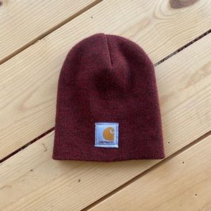 Carhartt beanie - red/maroon